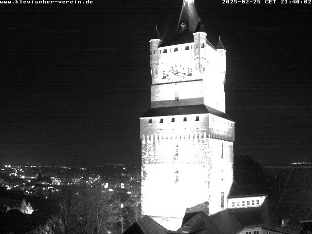 Kleve, Schwanenturm, Stiftskirche und Galleien / Deutschland